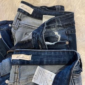 KanCan skinny straight & ankle skinny distressed